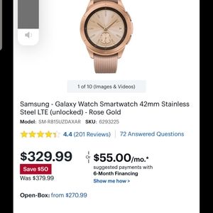 Galaxy watch 42mm